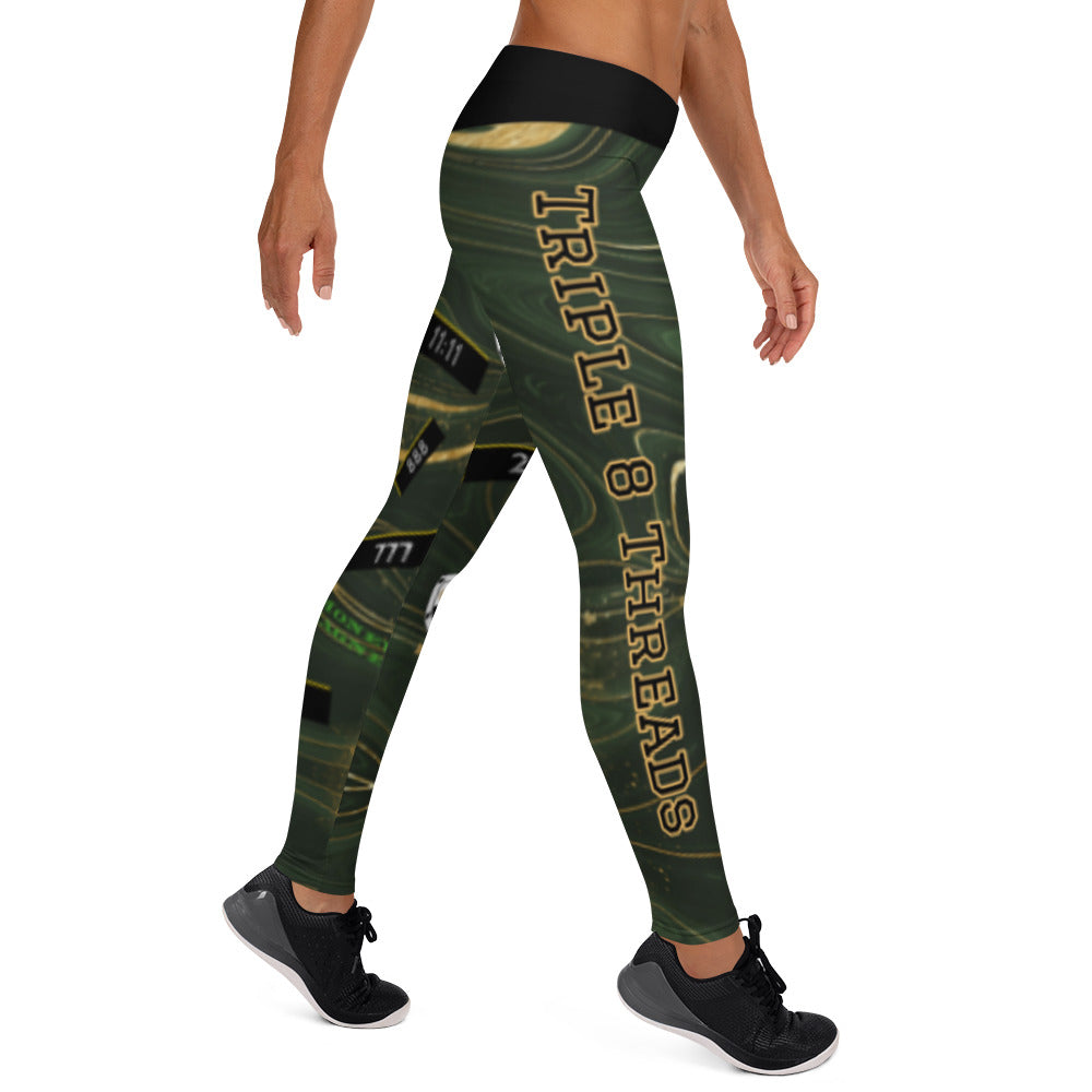 8xquiZit Collection - Women's Green Luxury Leggings