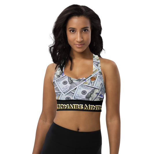 Billionaire Mindset Longline sports bra
