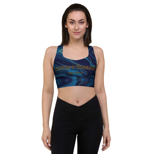 8xquiZit Collection - Ocean Viewz Longline Sports Bra
