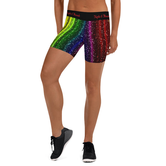 Rainbow Streak Coruscate Shorts