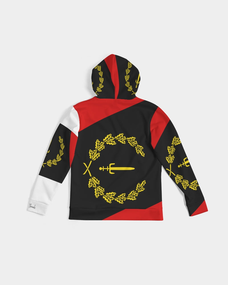 Black American Heritage Flag Men's Hoodie