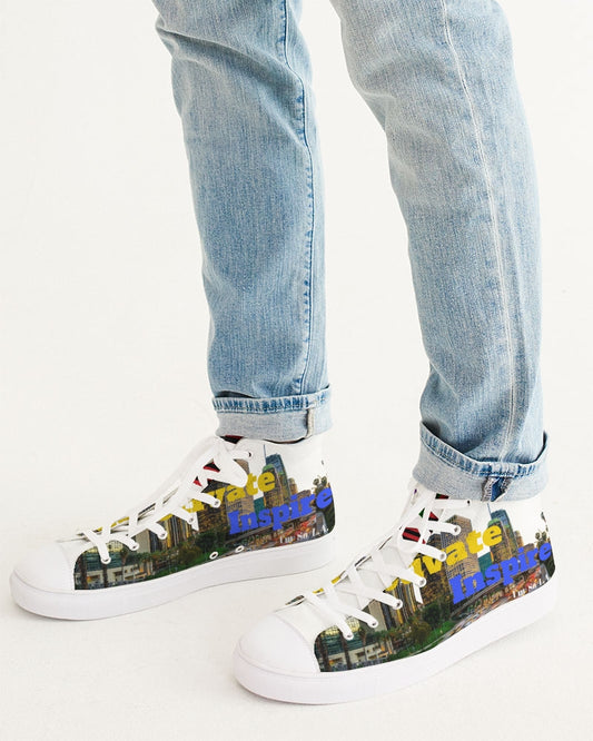 HMI RYC LA - Kicks Men's Hightop Canvas Shoe