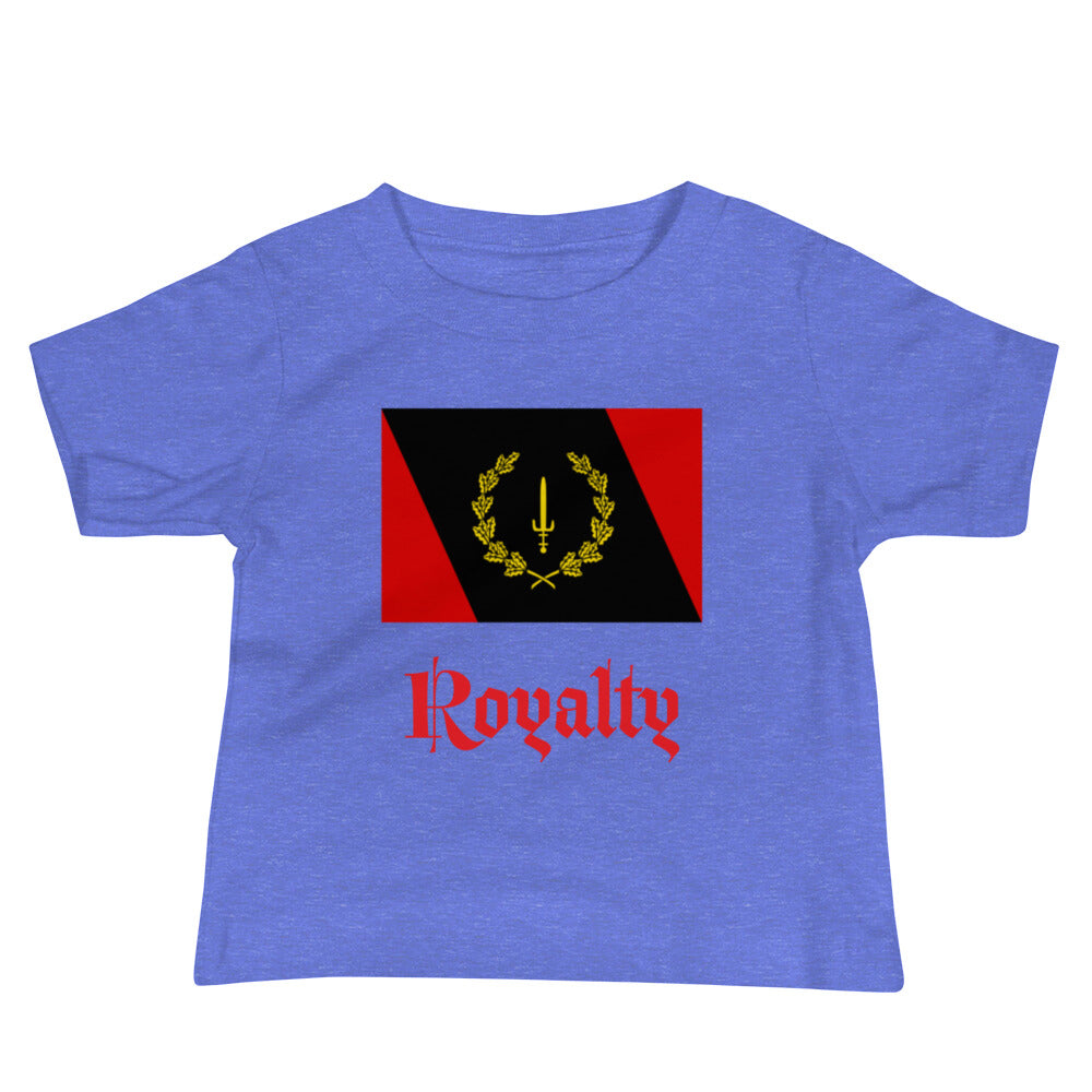 Black American Heritage Flag Baby Jersey Short Sleeve Tee