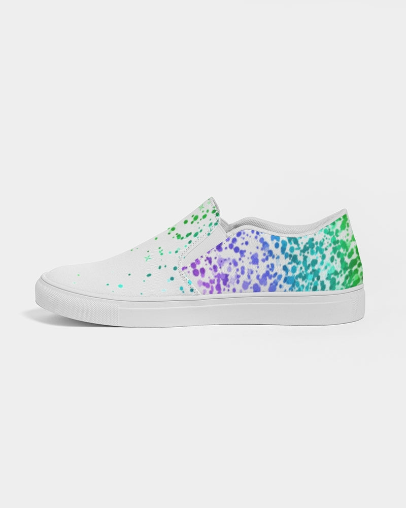 Rainbow Coruscate 2 Men's Slip-On Canvas Shoe