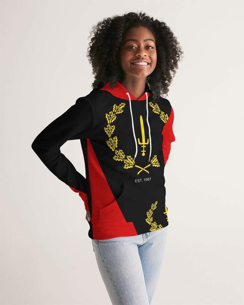 Black American Heritage Flag Women's Hoodie