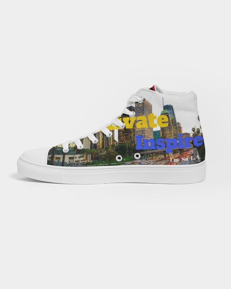 HMI RYC LA - Kicks Men's Hightop Canvas Shoe