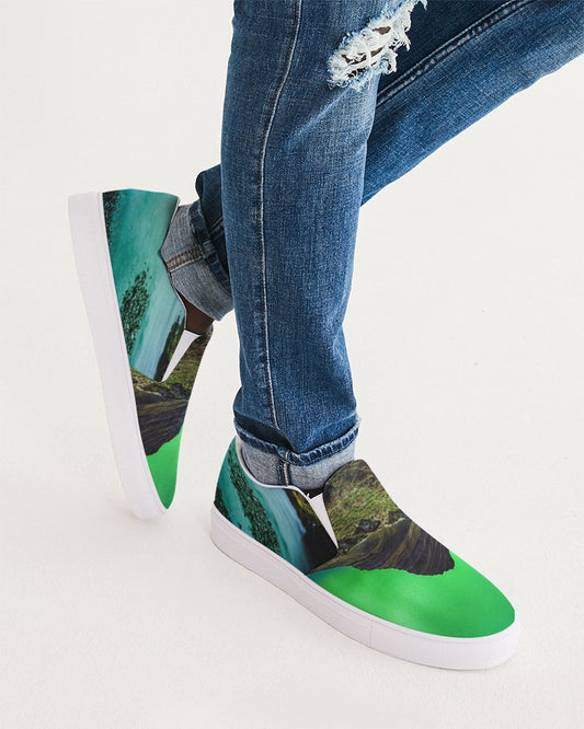 Believing is Seeing Men's Slip-On Canvas Shoe
