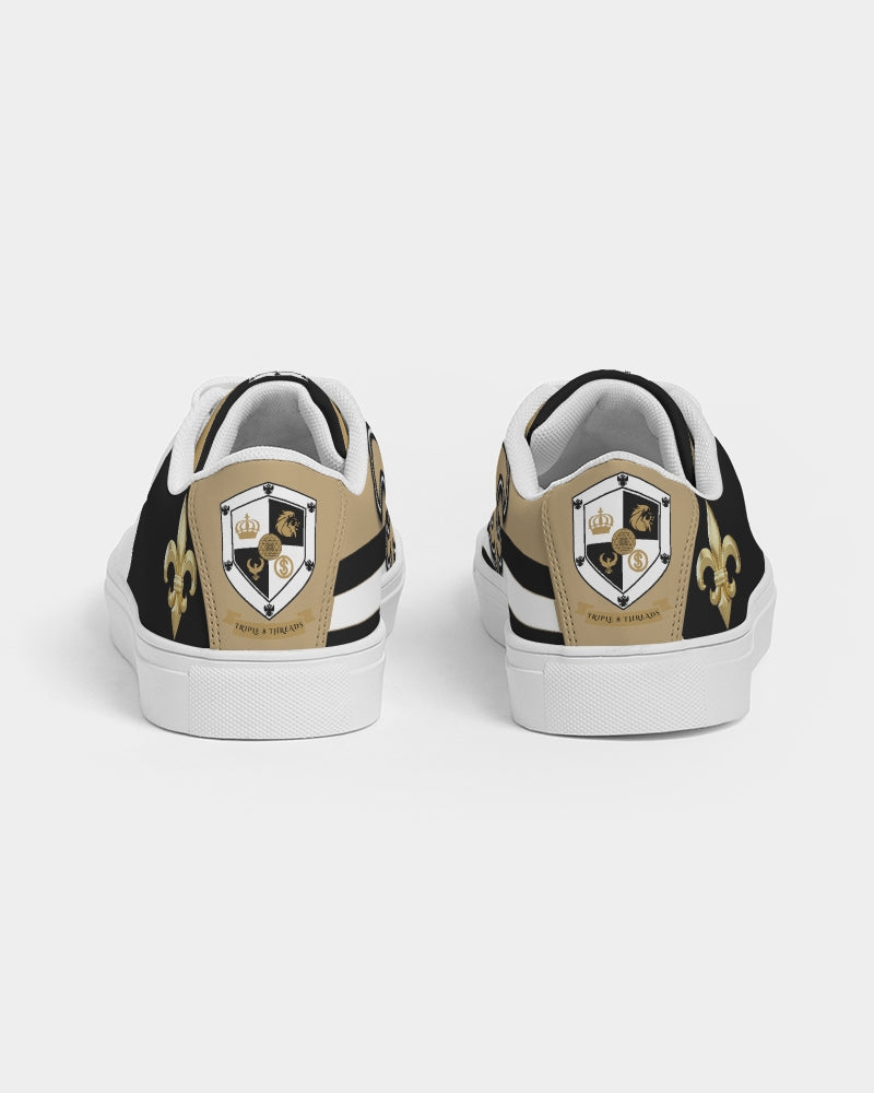 T8T Prosperity Shield - Fleur de Lis Saints Gold N Black Sneaker