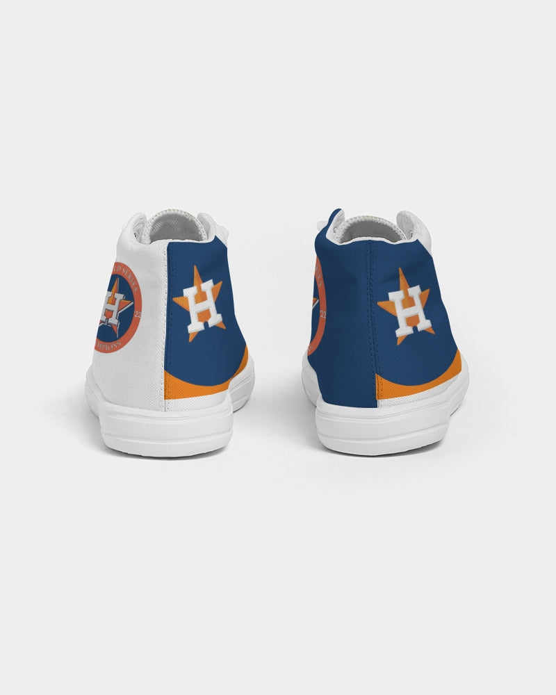 2X World Series Champs - Houston Astros!!! Kids Hightop Canvas Shoe