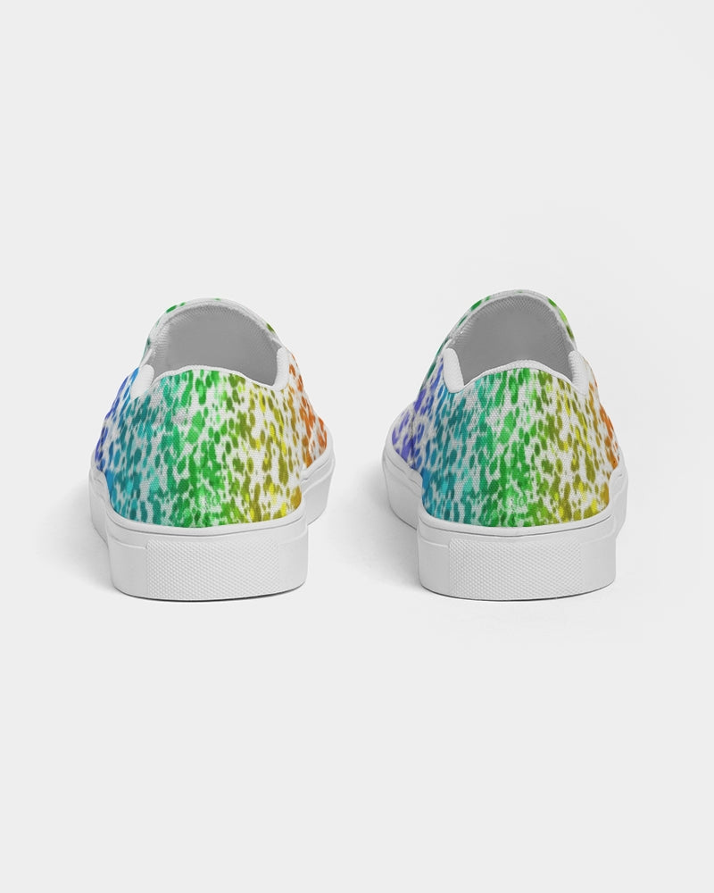 Rainbow Coruscate 2 Men's Slip-On Canvas Shoe