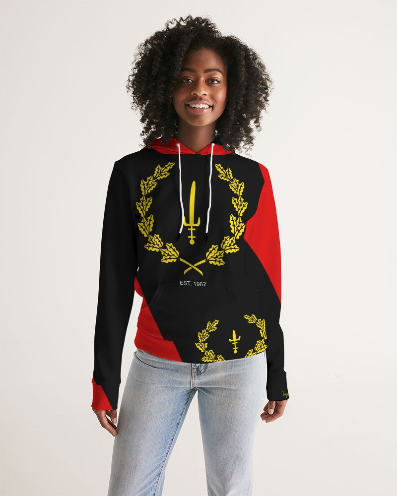 Black American Heritage Flag Women's Hoodie