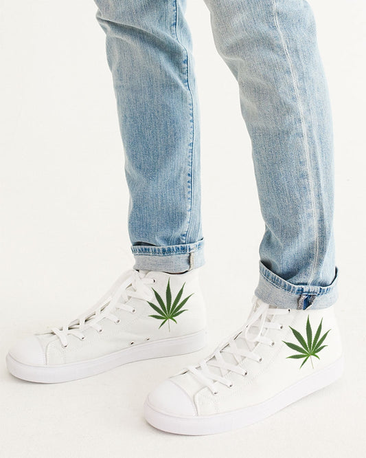 The 420 Kicks Men's Hightop Canvas Shoe