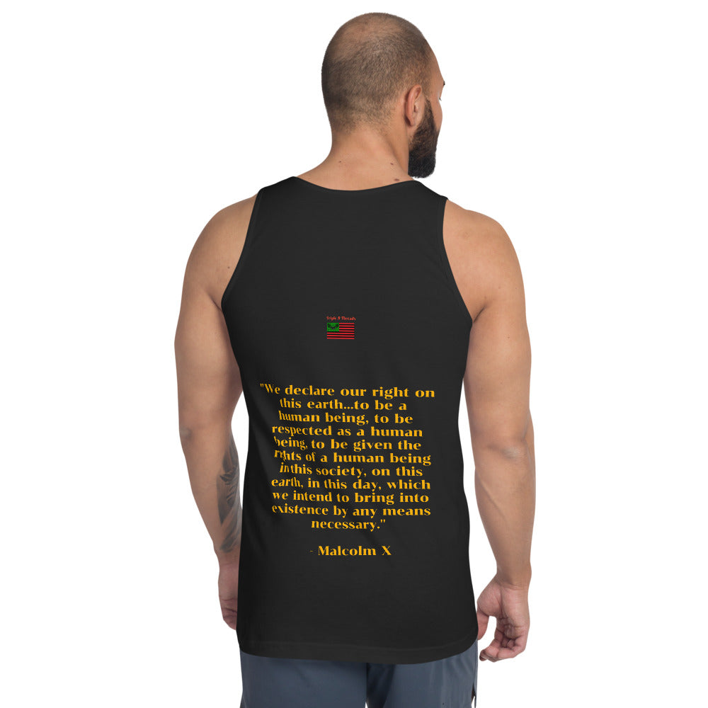 Malcolm X Classic tank top (unisex)