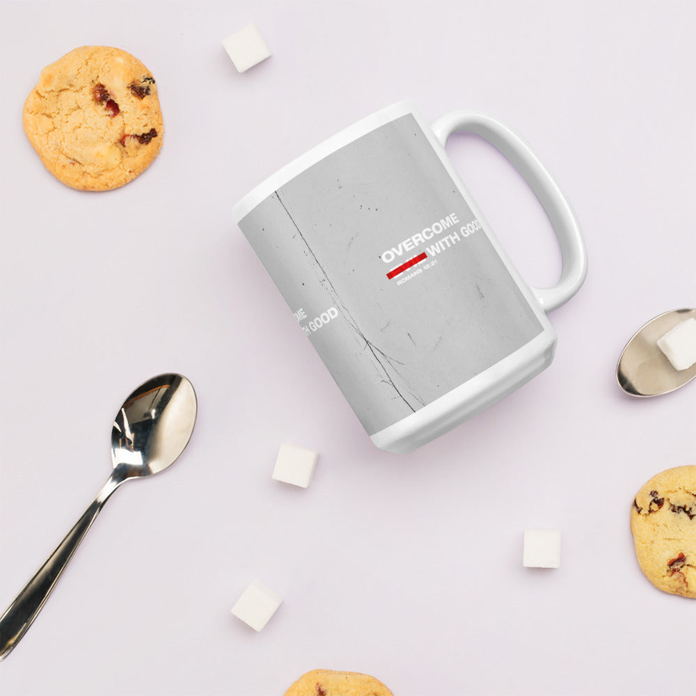 Romans 12:21 Mug