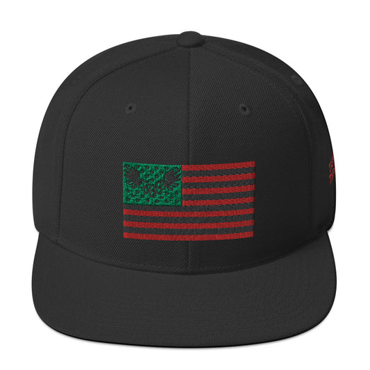 T8T Logo Snapback Hat - Black