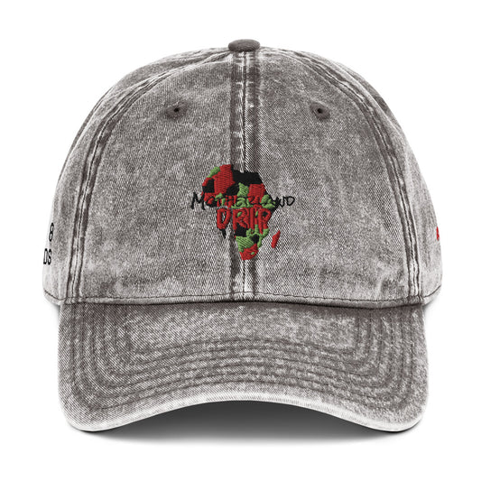 Motherland Drip  Vintage Cotton Twill Cap