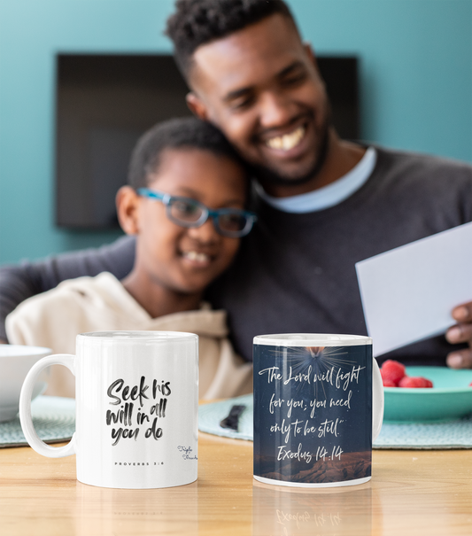 "The LORD will fight for you..." - Exodus 14:14 Mug